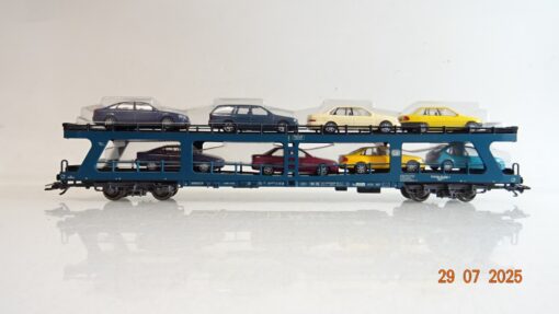 Märklin H0 4234 Autoreisezug Transportwagen mit 8 PKW´s der DB PR9345 o. – Bild 3