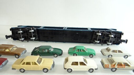 Märklin H0 4234 Autoreisezug-Transportwagen mit 8 PKW´s der DB in OVP PR8162 – Bild 4