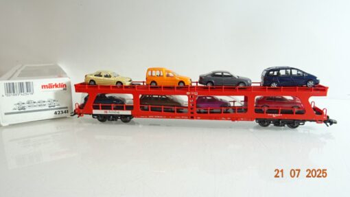 Märklin H0 42341 Autoreisezug Autotransportwagen der ÖBB in OVP PR9130
