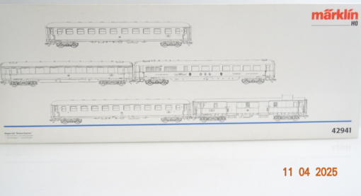 Märklin H0 42941 Personenwagen-Set 5tlg. Riviera-Express in OVP JL11 – Bild 3
