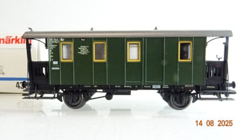 Märklin H0 4303 Post-Gepäckwagen in OVP PR9529 – Bild 3
