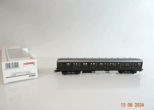 Märklin H0 43100 Abteilwagen 2./ 3.Klasse der DB in OVP TF1079