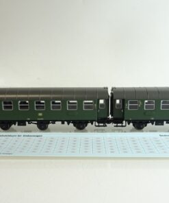 Märklin H0 43196 Umbauwagen 2.Kl./Gepabt Personenwagen-Paar der DB in OVP PR7870