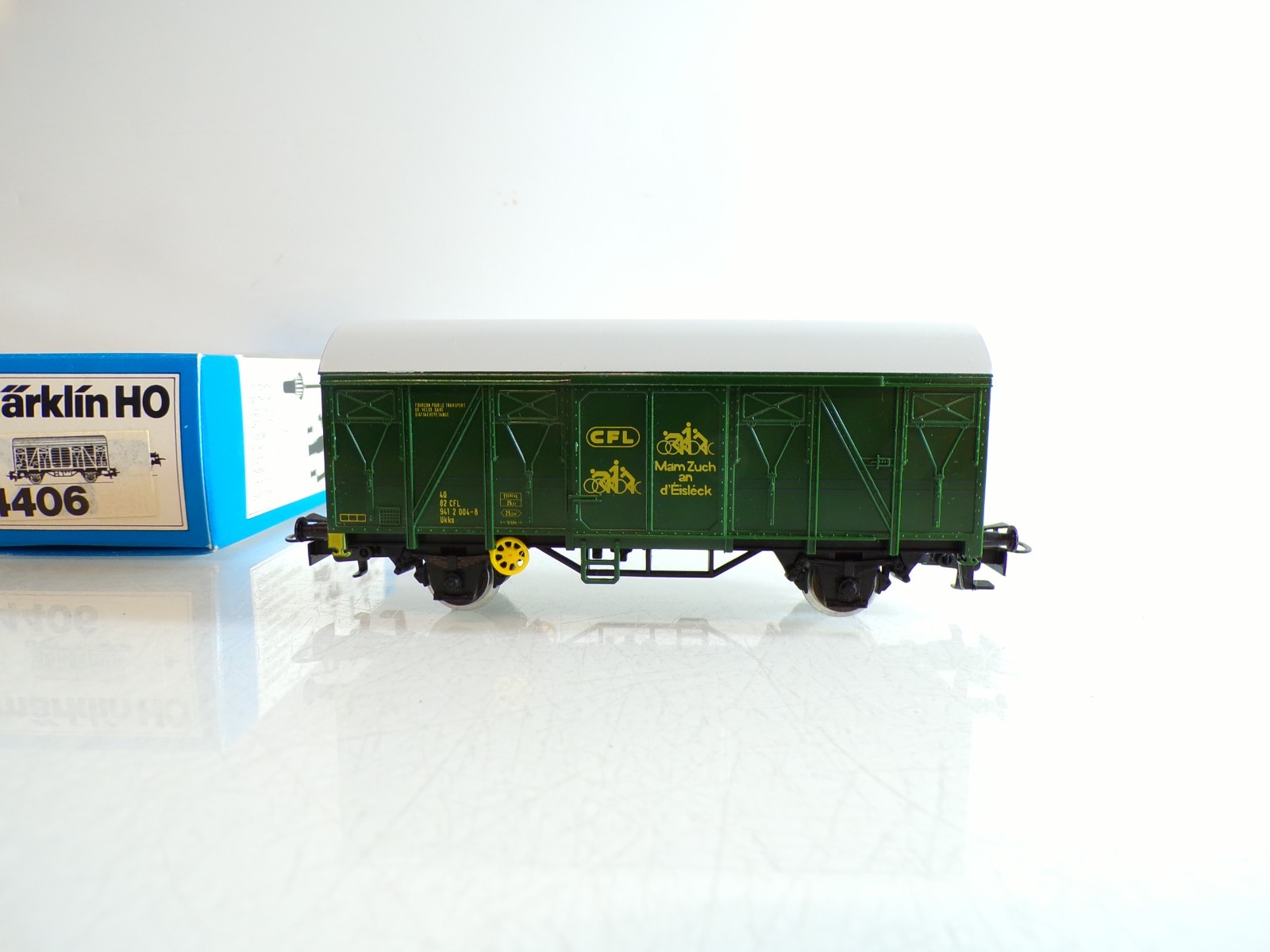Märklin H0 4406 gedeckter Güterwagen der CFL in OVP BH1472 – Bild 3