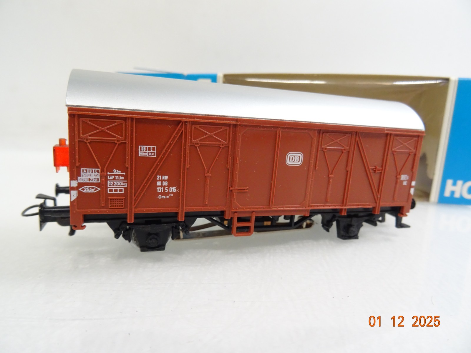 Märklin H0 4411 gedeckter Güterwagen der DB in OVP RR5113