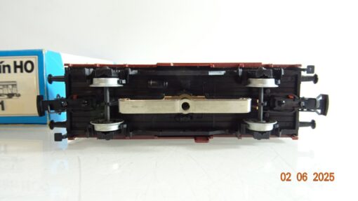 Märklin H0 4411 gedeckter Güterwagen mit Schlußlaterne der DB in OVP PR8128 – Bild 5