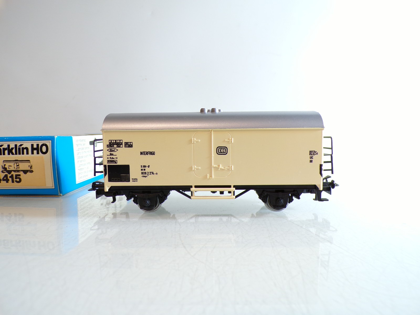 Märklin H0 4415 Kühlwagen der DB in OVP BH1479 – Bild 3