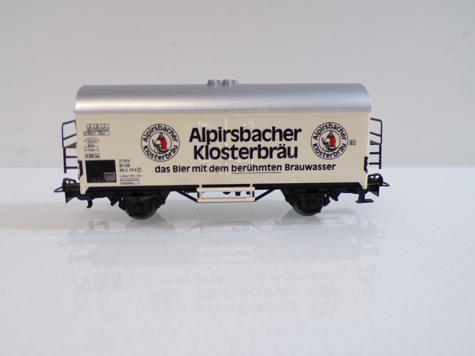 Märklin H0 4417 Bierkühlwagen Alpirsbacher Klosterbräu der DB in OVP HS118 – Bild 3