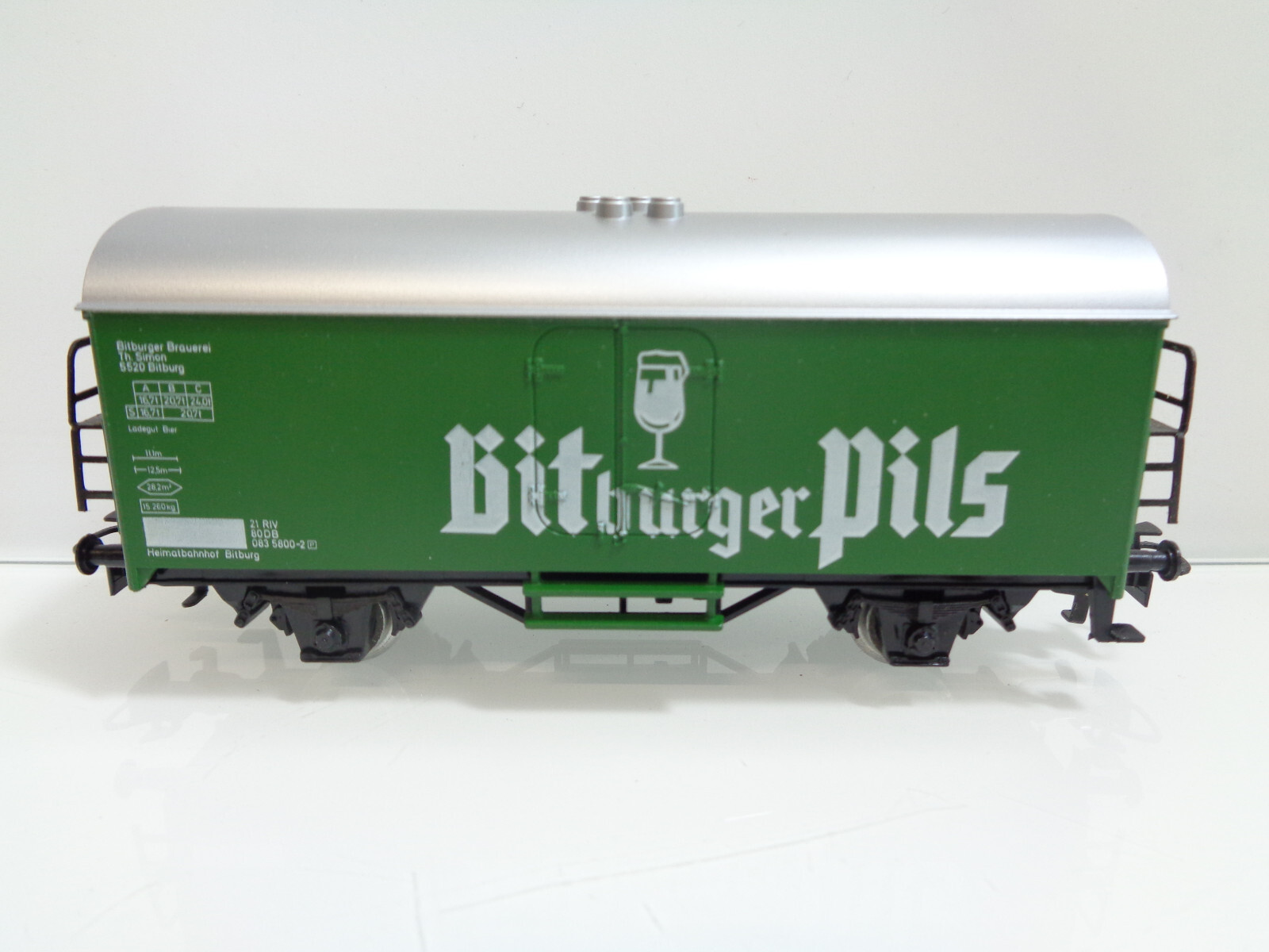 Märklin H0 4421 Kühlwagen der DB Bitburger Pils in OVP JD1305 – Bild 3