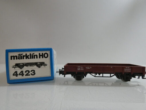Märklin H0 4423 Güterwagen Niederbordwagen in OVP C346