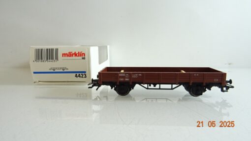 Märklin H0 4423 Niederbordwagen der DB in OVP PR7873