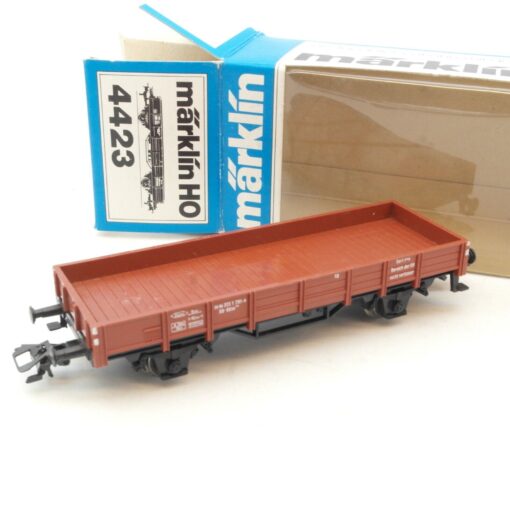 Märklin H0 4423 Niederbordwagen der DB in OVP RG2882