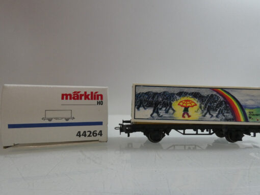 Märklin H0 44264 Containerwagen Geburtstagswagen SOS Kinderdorf 1998 in OVP C569
