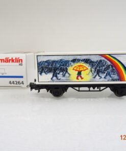 Märklin H0 44264 Containerwagen Geburtstagwagen 1998 SOS Kinderdorf OVP PR4742