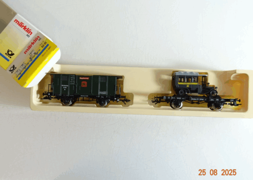 Märklin H0 4501 Wagen-Set Königl. Württ- Post 2 tlg. in OVP PR9887