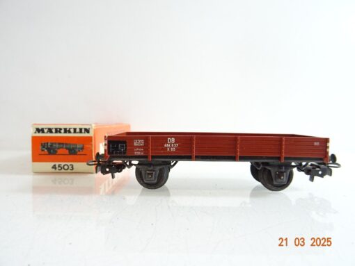 Märklin H0 4503 Niederbordwagen der DB in OVP PR6739