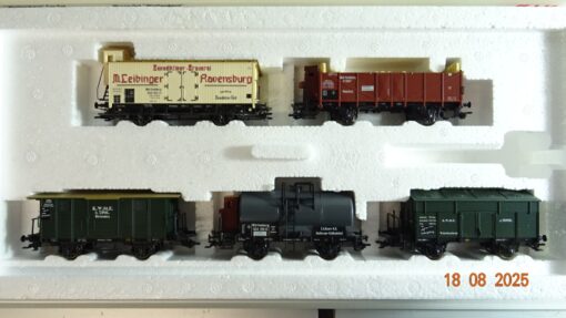 Märklin H0 4510 Wagen-Set Württemberg der K.W.St.E. in OVP PR9616 – Bild 3