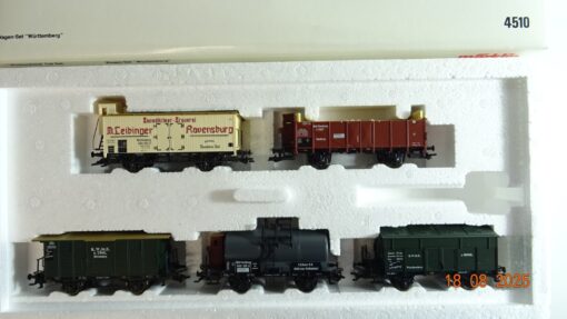 Märklin H0 4510 Wagen-Set Württemberg der K.W.St.E. in OVP PR9616
