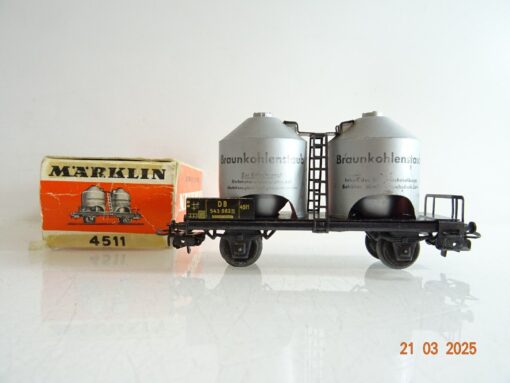 Märklin H0 4511 Kohlenstaubwagen der DB in OVP PR6686