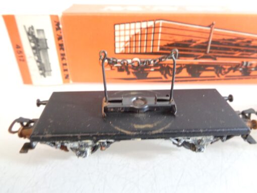 Märklin H0 4512 Set Drehschemelwagen, siehe Foto in OVP RR4113 – Bild 3