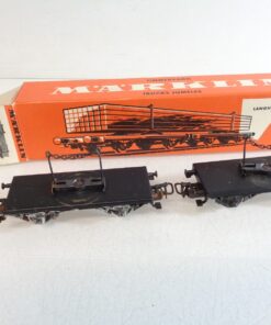 Märklin H0 4512 Set Drehschemelwagen, siehe Foto in OVP RR4113