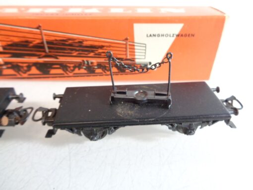 Märklin H0 4512 Set Drehschemelwagen, siehe Foto in OVP RR4113 – Bild 4