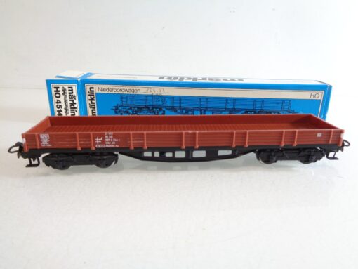Märklin H0 4514 Niederbordwagen der DB in OVP RR4115 – Bild 3