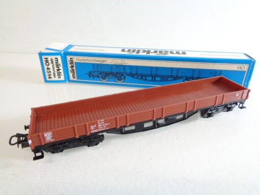 Märklin H0 4514 Niederbordwagen der DB in OVP RR4115