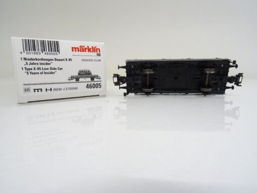Märklin H0 46005 Niederbordwagen der DB Ladung VW Bus in OVP PR83 – Bild 4