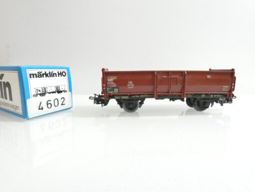 Märklin H0 4602 Offener Güterwagen mit Beladung der DB in EVP AR3390