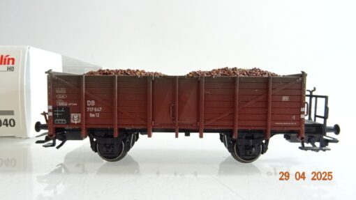 Märklin H0 46040 offener Güterwagen mit Ladung der DB in OVP PR7297 – Bild 3
