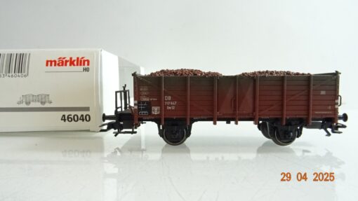 Märklin H0 46040 offener Güterwagen mit Ladung der DB in OVP PR7297