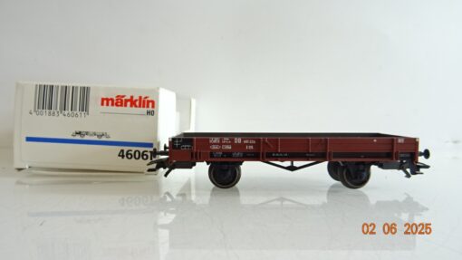 Märklin H0 46061 Niederbordwagen der DB in OVP PR8135