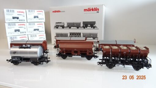 Märklin H0 46199 Güterwagen-Set /Epoche III  6 tlg. der DB in OVP PR7992