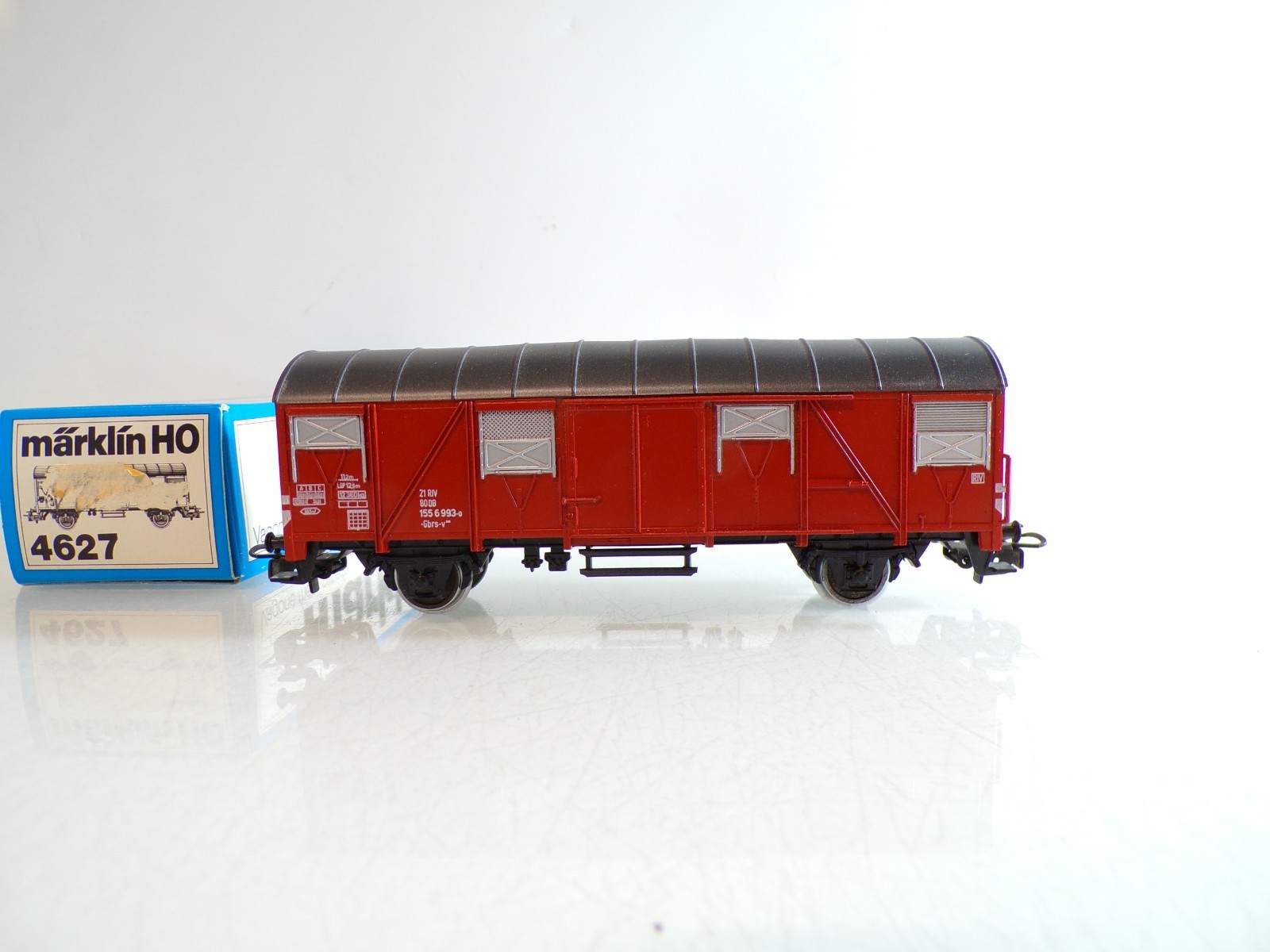 Märklin H0 4627 gedeckter Güterwagen der DB in OVP BH1422 – Bild 3