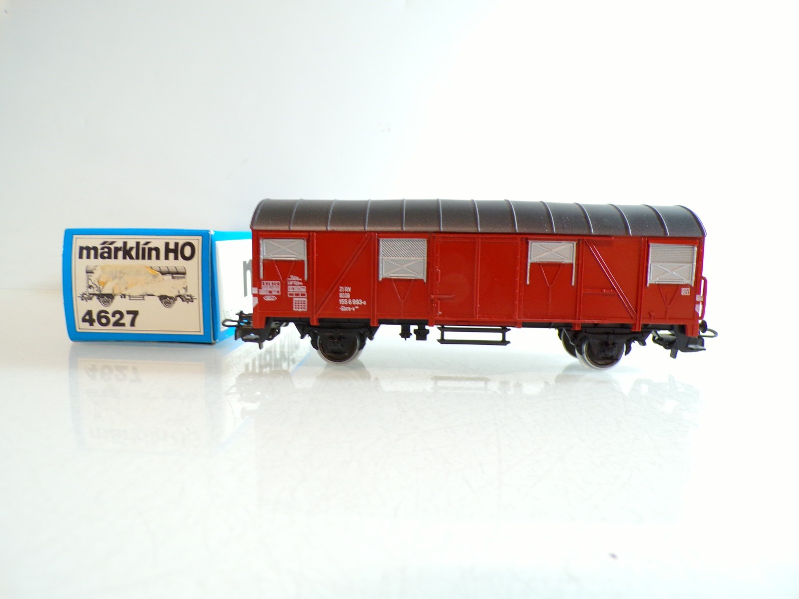 Märklin H0 4627 gedeckter Güterwagen der DB in OVP BH1422