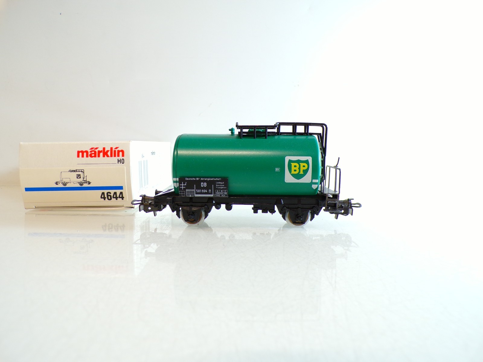 Märklin H0 4644 Kesselwagen BP der DB in OVP BH1539 – Bild 3