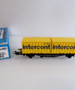 Märklin H0 4670 Containerwagen der DB in OVP HS64