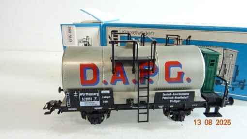 Märklin H0 4674 Württembergischer Kesselwagen der D.A.P.G. in OVP RR2870 – Bild 3