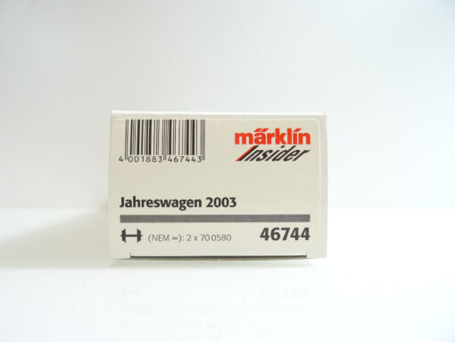 Märklin H0 46744 Güterwagen Jahreswagen 2003 Märklin Insider in OVP C137 – Bild 3