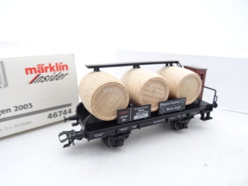 Märklin H0 46744 Weinfaßwagen Jahreswagen 2003 in OVP RR1554 – Bild 3
