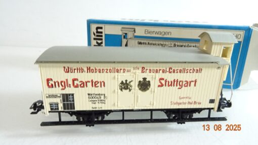 Märklin H0 4677 Bremserhauswagen Engl. Garten Stuttgart in OVP RR2885 – Bild 4