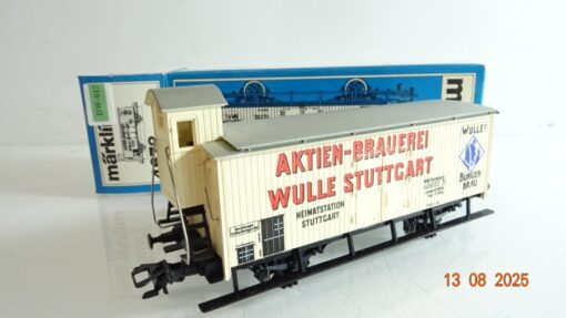 Märklin H0 4678 Bierwagen Brauerei Wulle Stuttgart in OVP RR2847