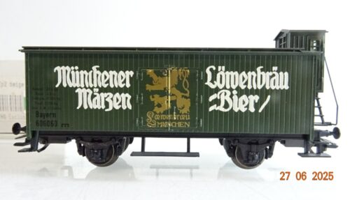 Märklin H0 4680-82 Bierwagen Münchener Märzen Löwenbräu Bier in OVP PR8795 – Bild 3