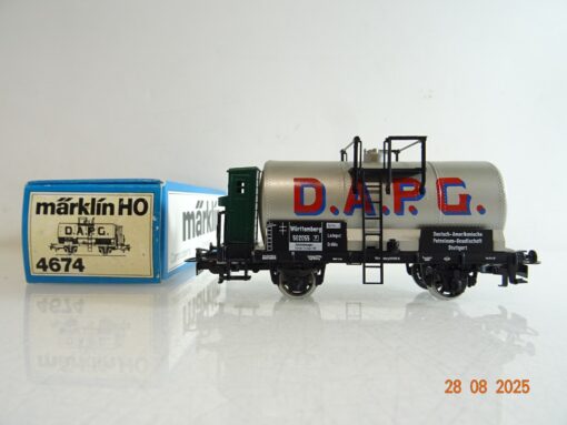Märklin H0 4683 Kesselwagen D.A.P.G. Württemberg  in OVP PR9951