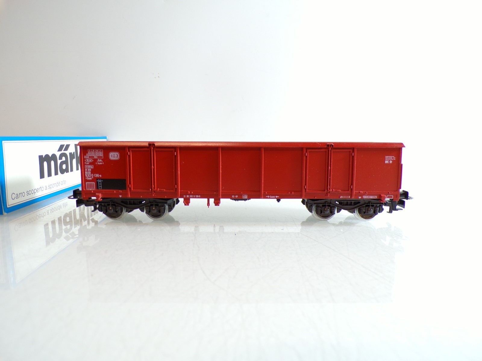 Märklin H0 4690 Hochbordwagen der DB in OVP BH1495 – Bild 3