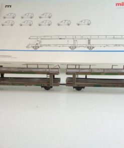 Märklin H0 47122 Doppel-Autotransportwagen ohne Autos in OVP BH530