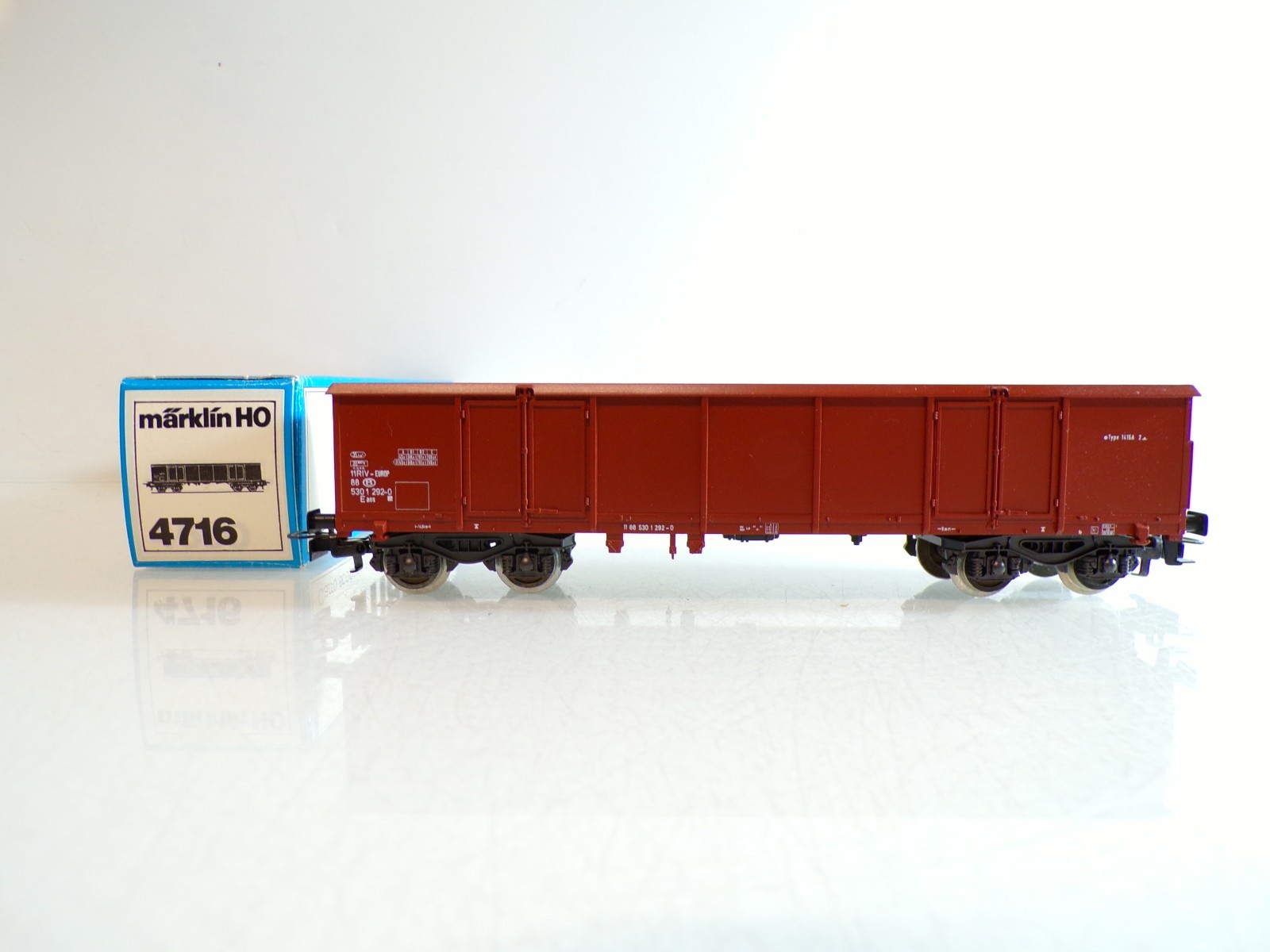 Märklin H0 4716 Hochbordwagen der SNCB in OVP BH1499