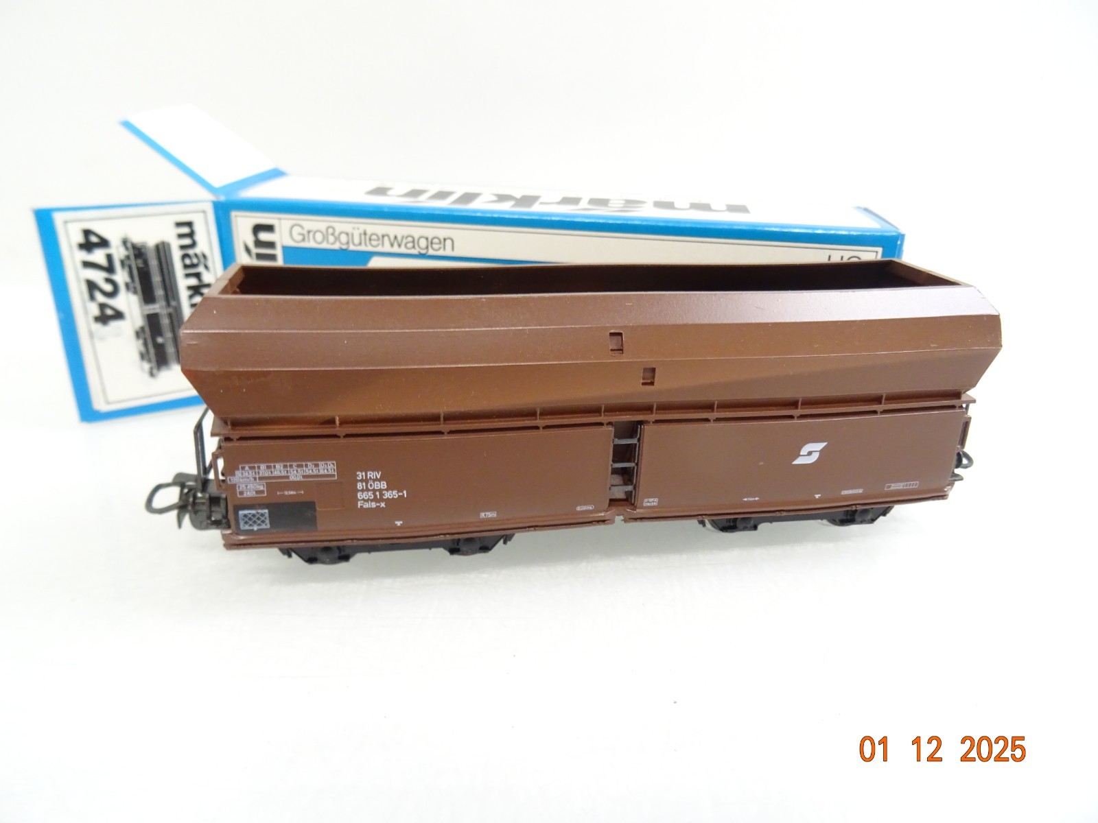 Märklin H0 4724 Großraumgüterwagen der DB in OVP RR5119