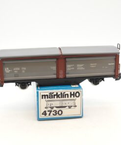 Märklin H0 4730 Schiebewand-/Schiebedachwagen der SNCB in OVP RF3047
